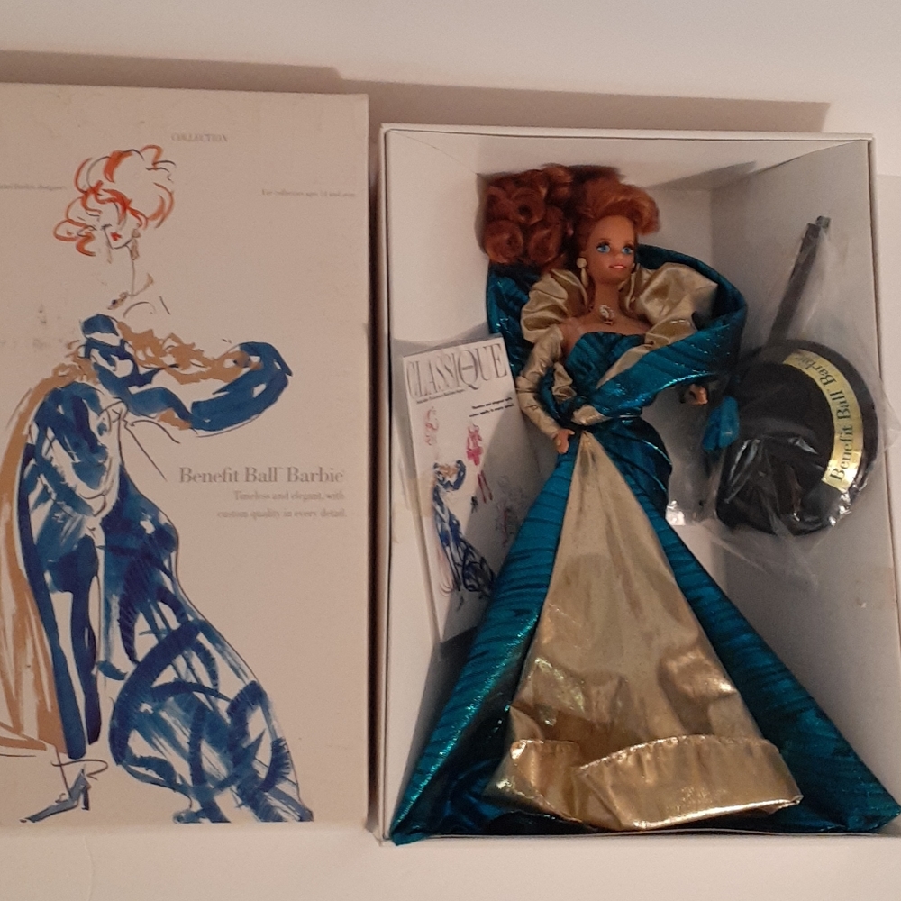 Benefit ball Barbie collectible